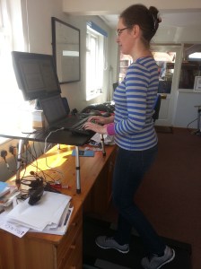 me at treadmill desk pic