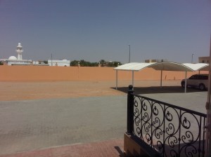 view from front door